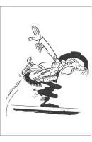 Lucky Luke kleurplaat 65